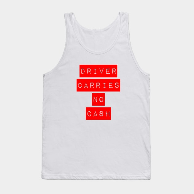 Driver (Red) Tank Top by Vandalay Industries